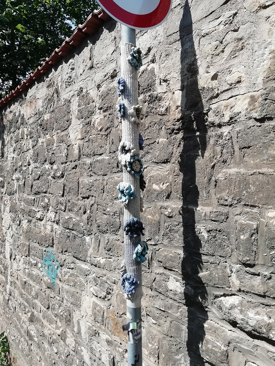 Straßenkunst in Erfurt