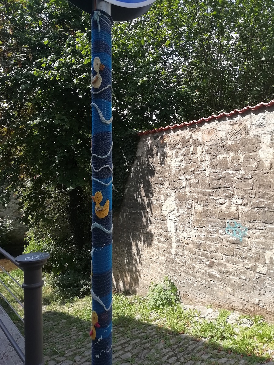Straßenkunst in Erfurt