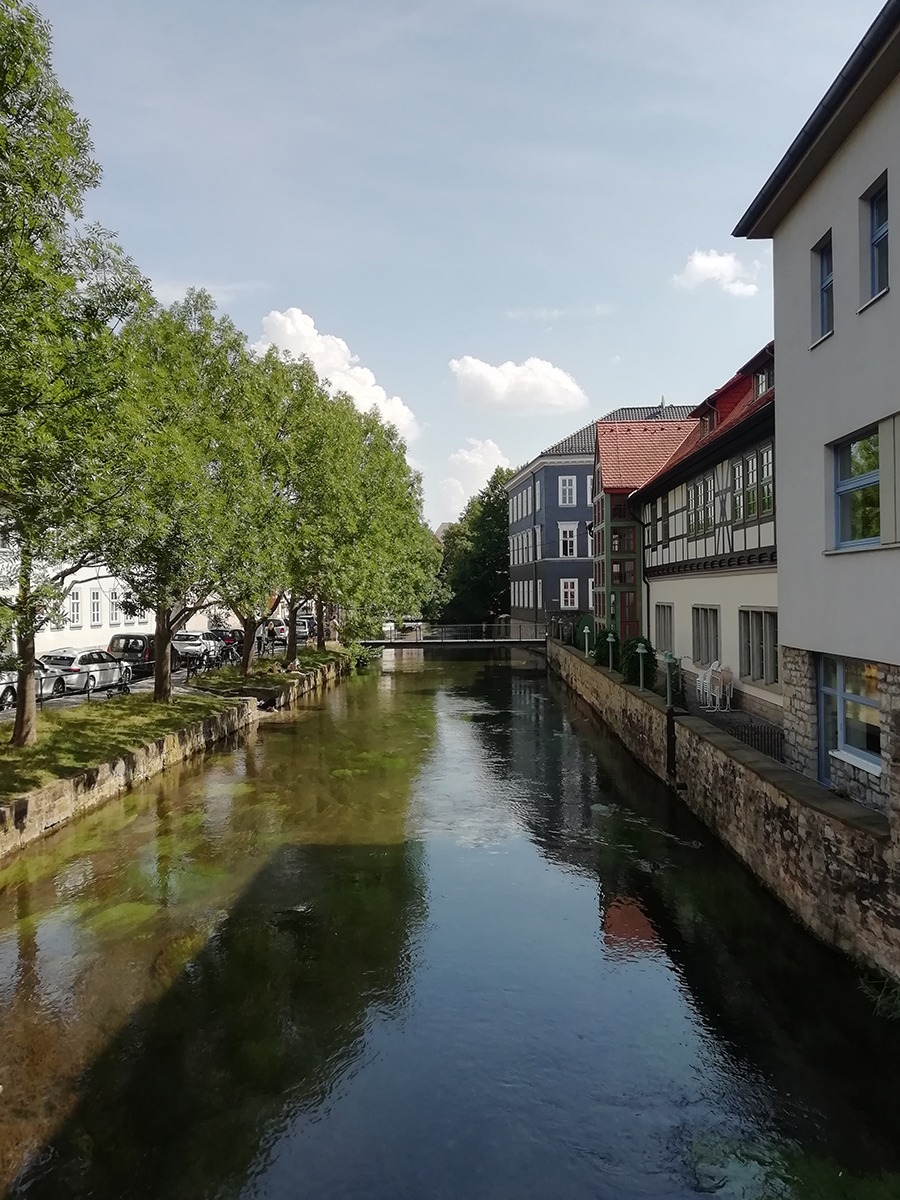Wasserlauf in Erfurt