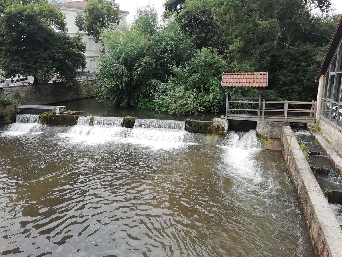 Wasserlauf in Erfurt