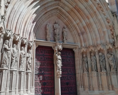 Kirchenportal in Erfurt