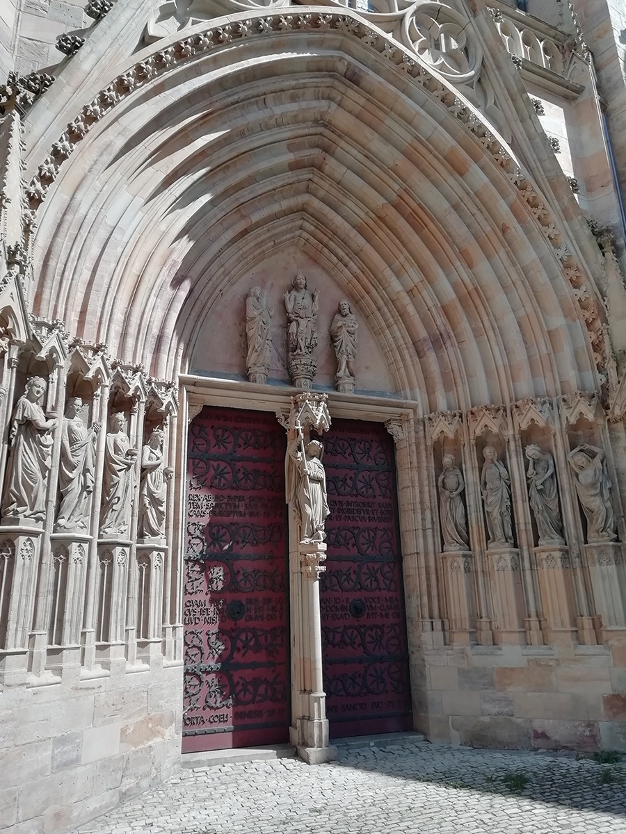Kirchenportal in Erfurt