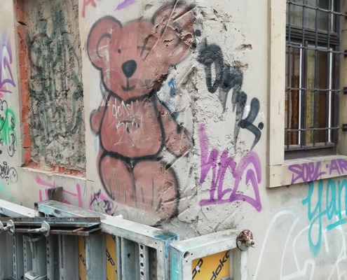 Straßenkunst in Erfurt